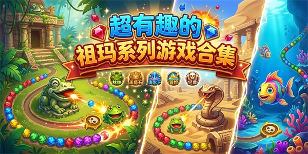 超有趣的祖玛系列游戏合集
