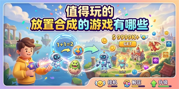 值得玩的放置合成的游戏有哪些