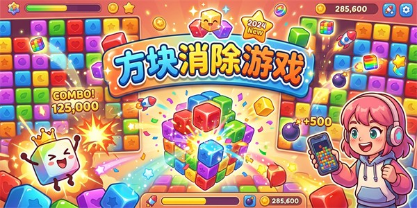 方块消除游戏