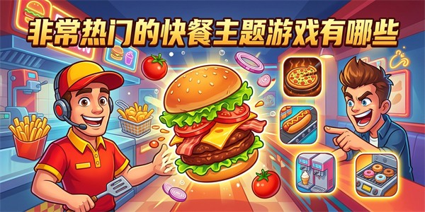 非常热门的快餐主题游戏有哪些