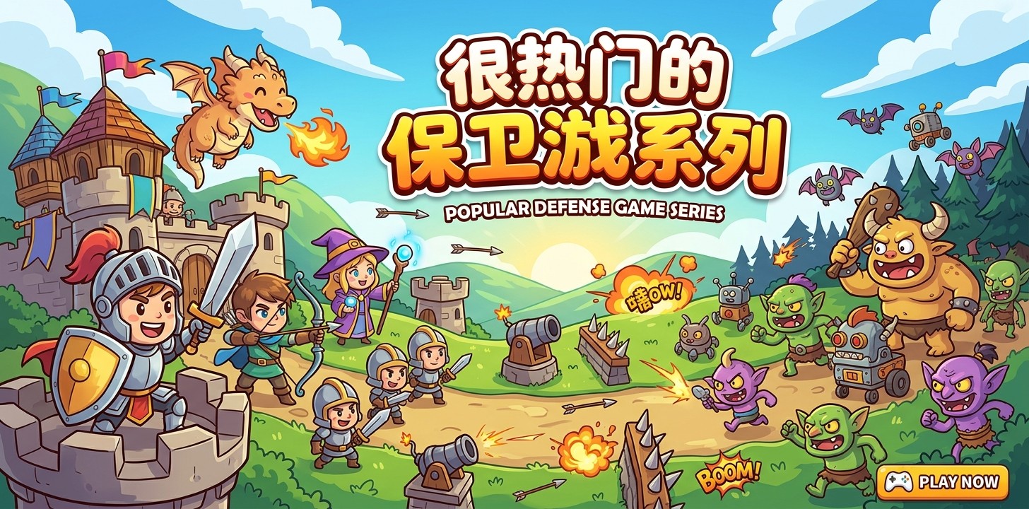 很热门的保卫游戏系列