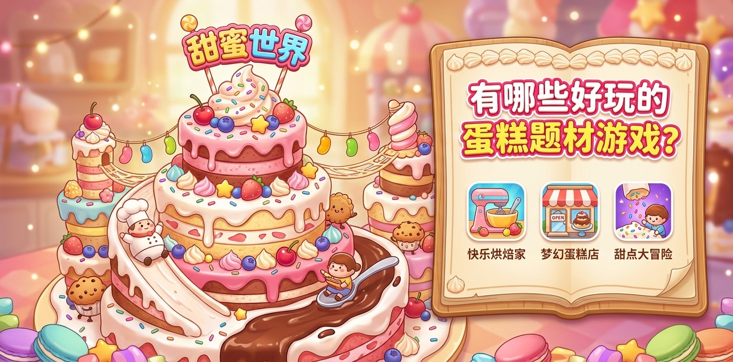 蛋糕题材的游戏有哪些