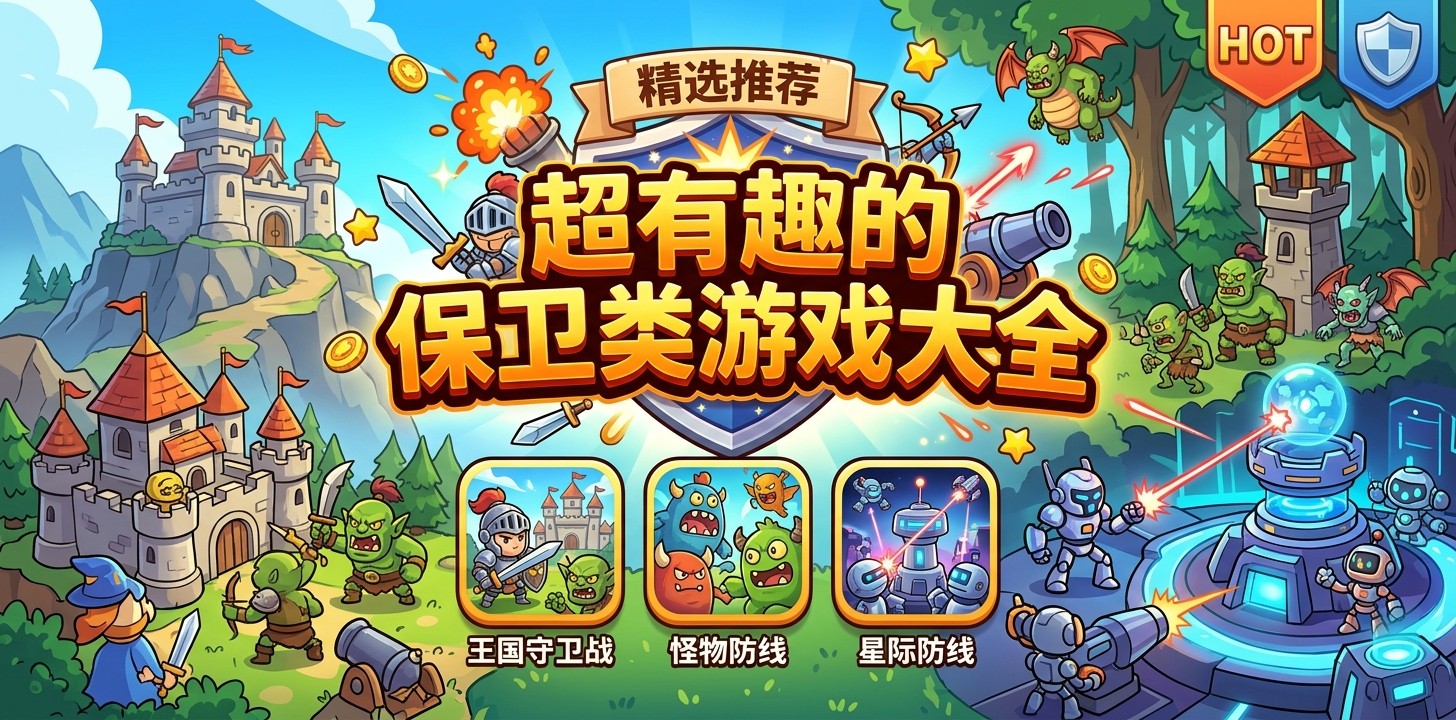 超有趣的保卫类游戏大全