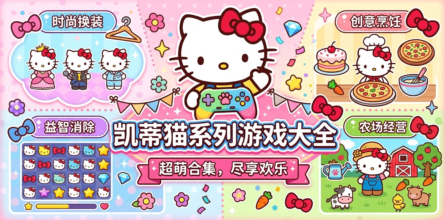 凯蒂猫系列游戏大全