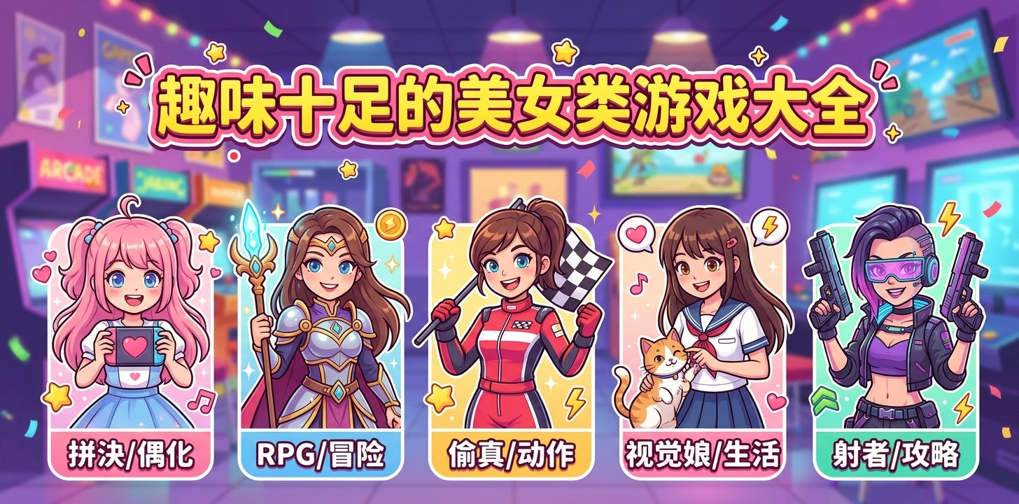 趣味十足的美女类游戏大全