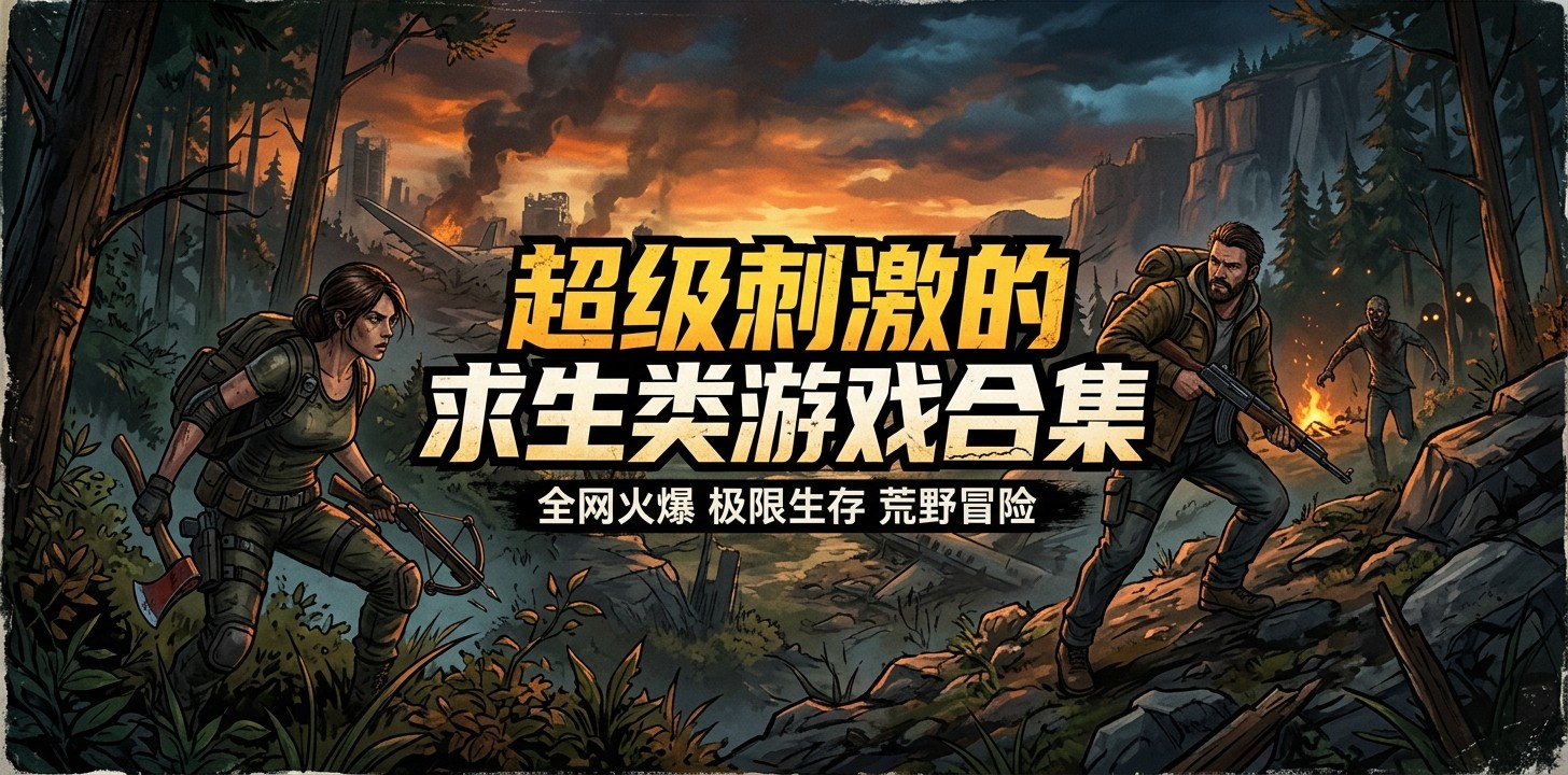 超级刺激的求生类游戏合集