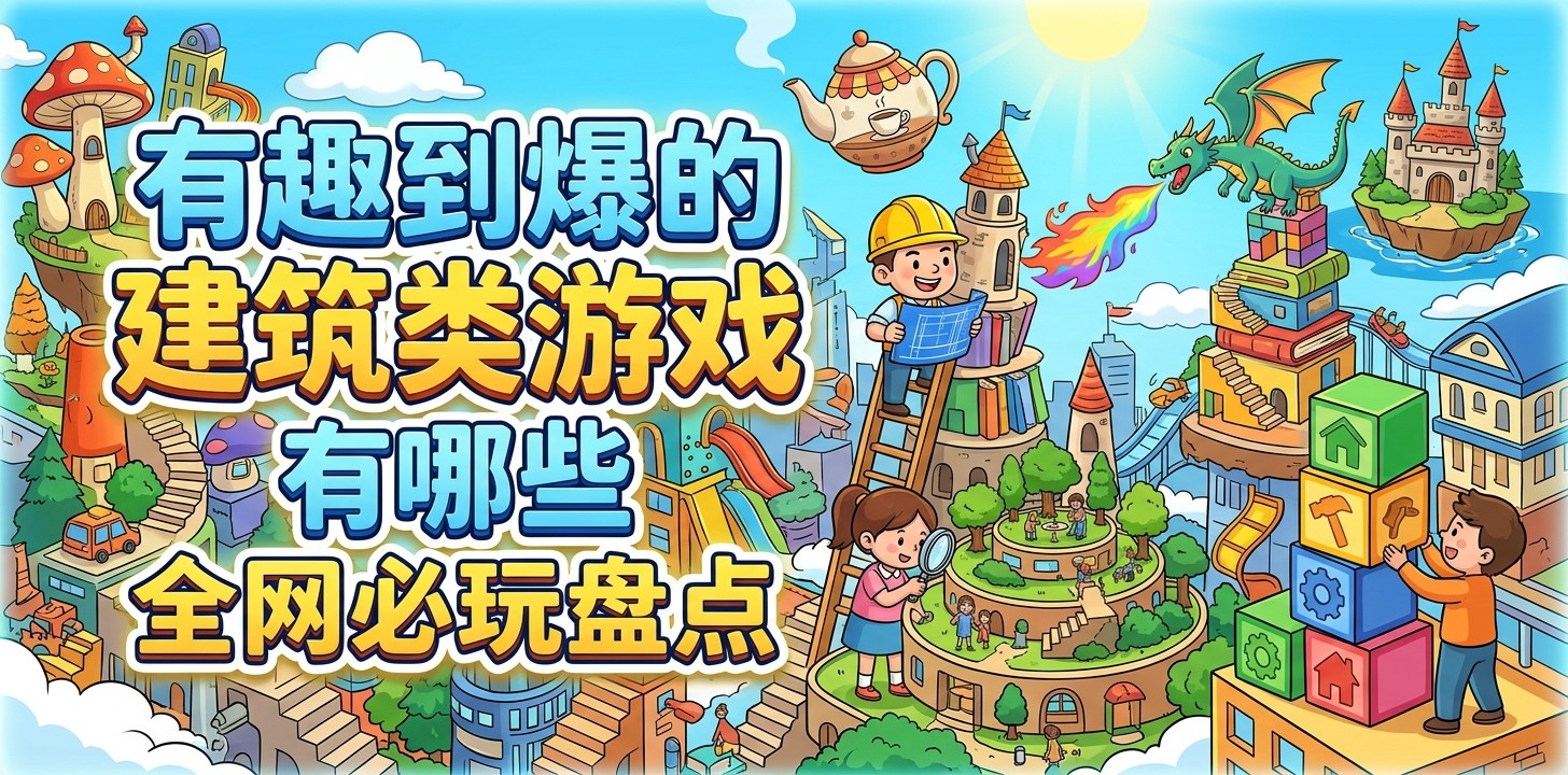 有趣到爆的建筑类游戏有哪些