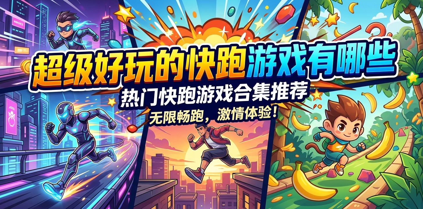 超级好玩的快跑游戏有哪些