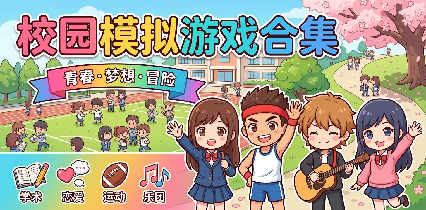 校园模拟游戏合集