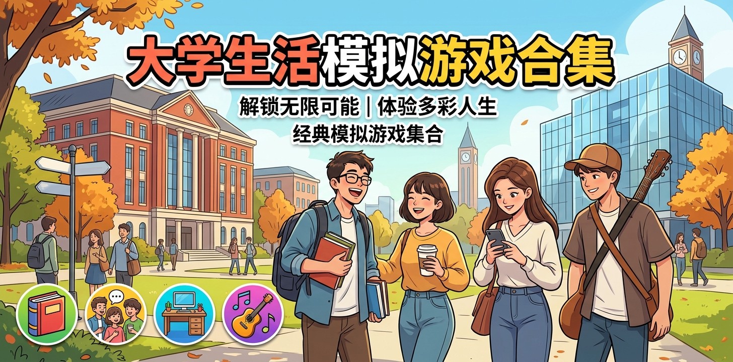 大学生活模拟游戏合集