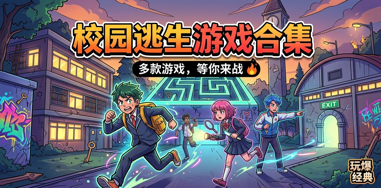 校园逃生游戏合集