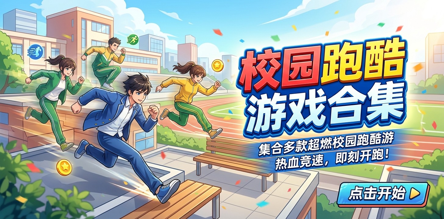 校园跑酷游戏合集