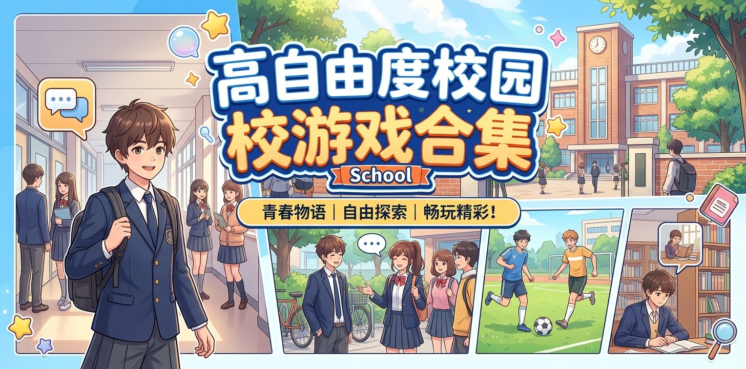 高自由度校园游戏合集