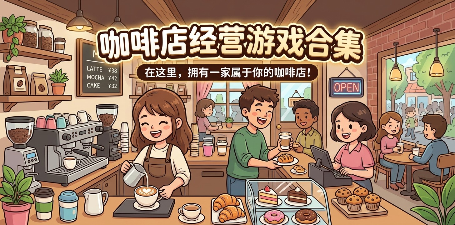 咖啡店经营游戏合集