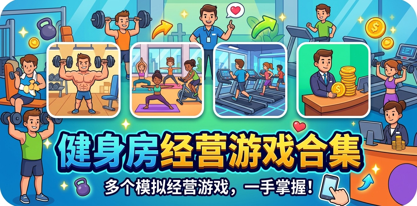 健身房经营游戏合集