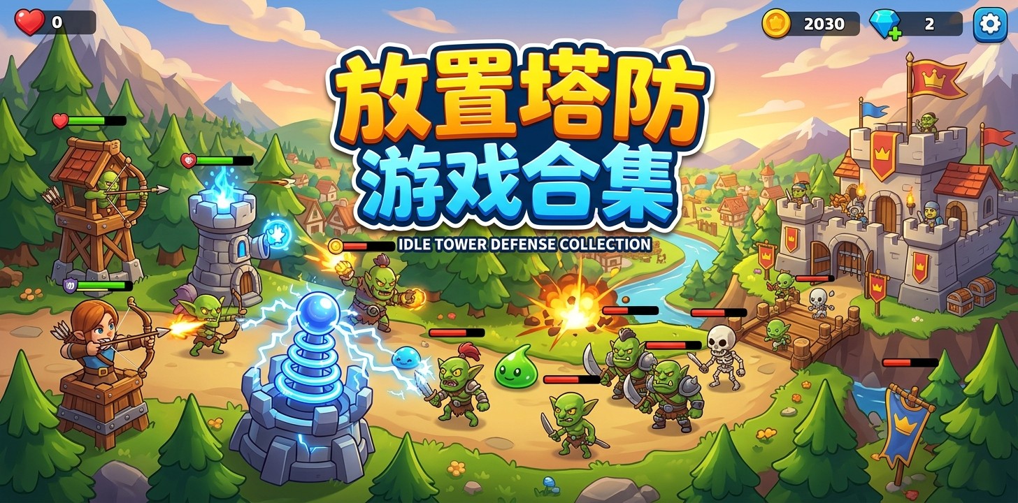 放置塔防游戏合集