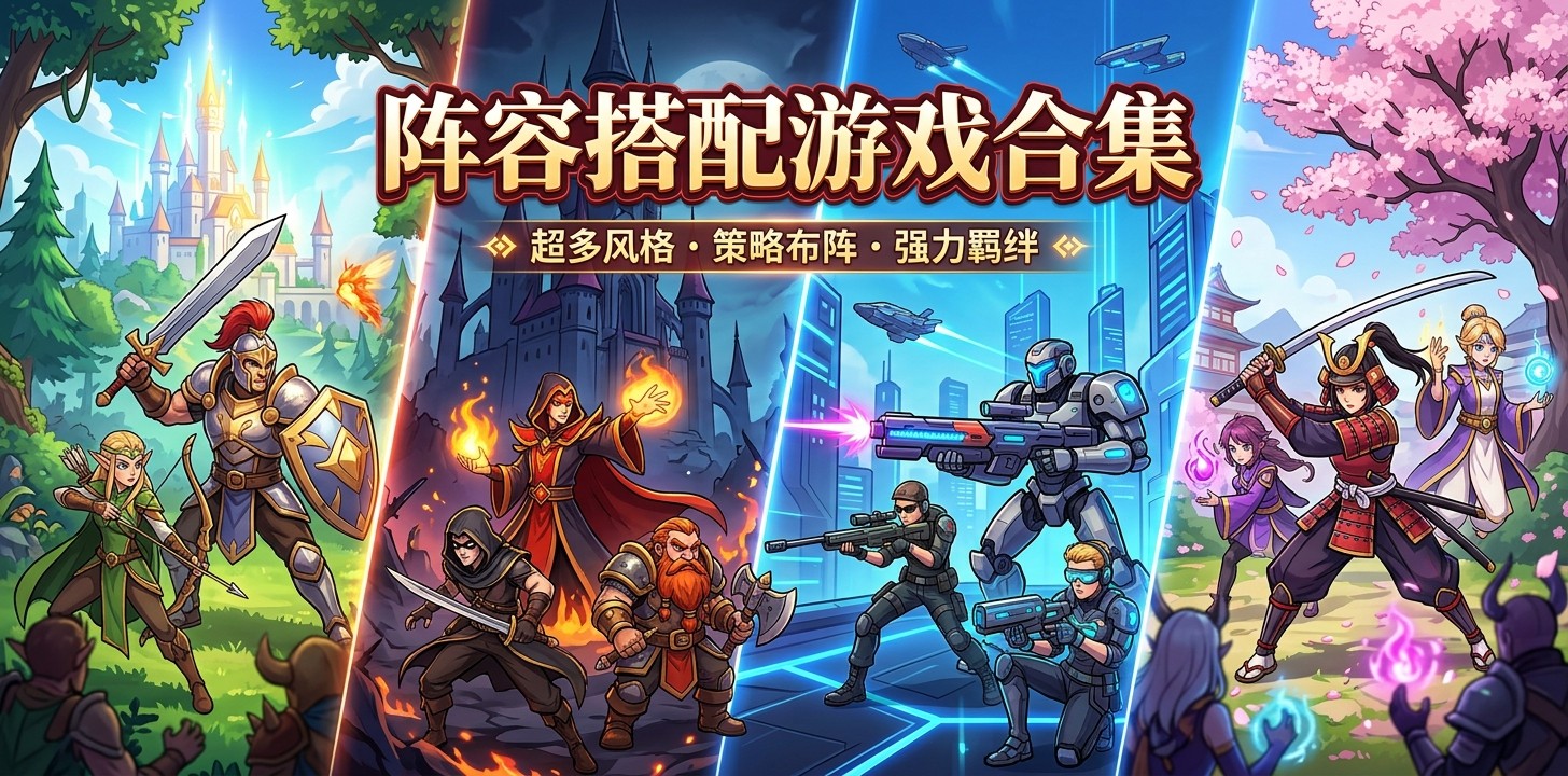 阵容搭配游戏合集