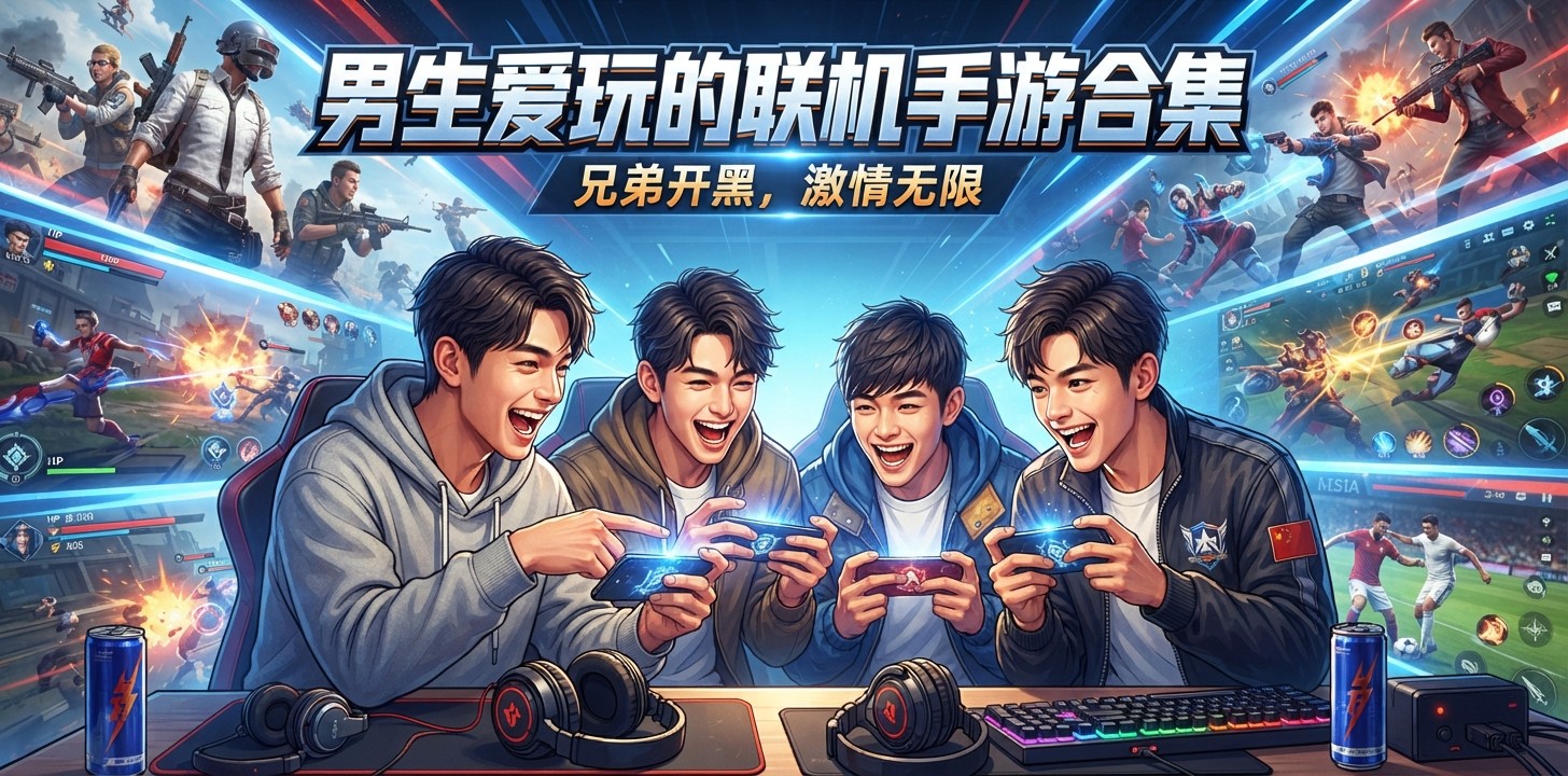 男生爱玩的联机手游合集