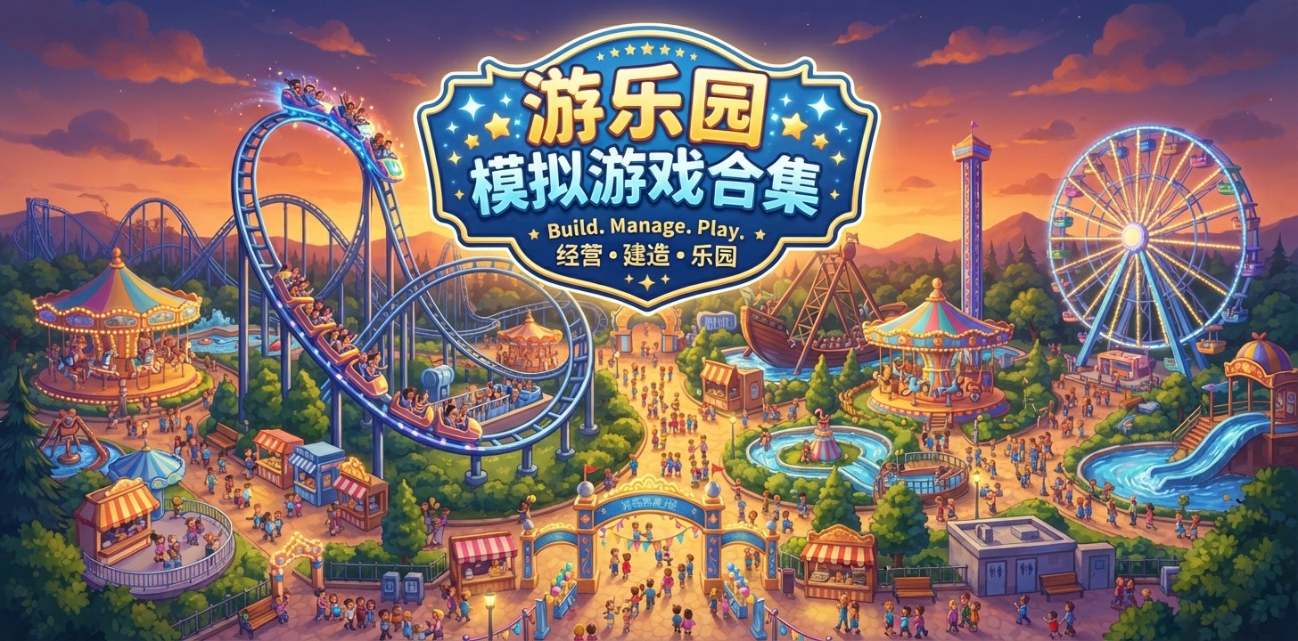游乐园模拟游戏合集