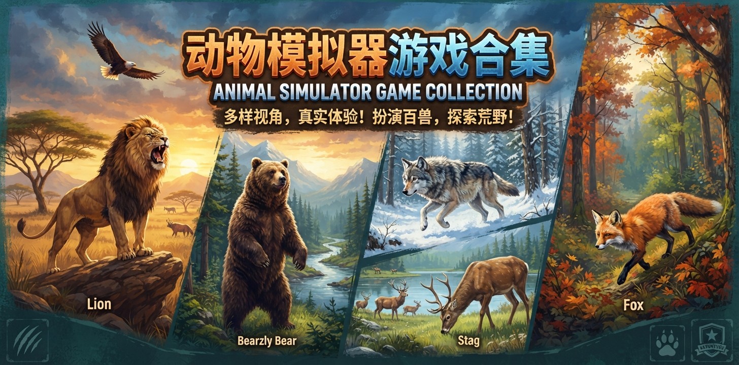 动物模拟器游戏合集