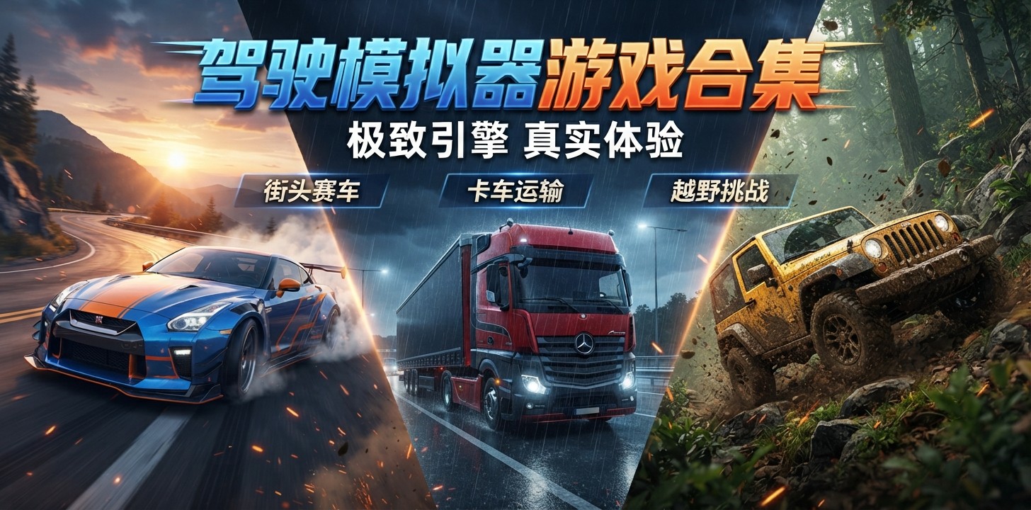 驾驶模拟器游戏合集
