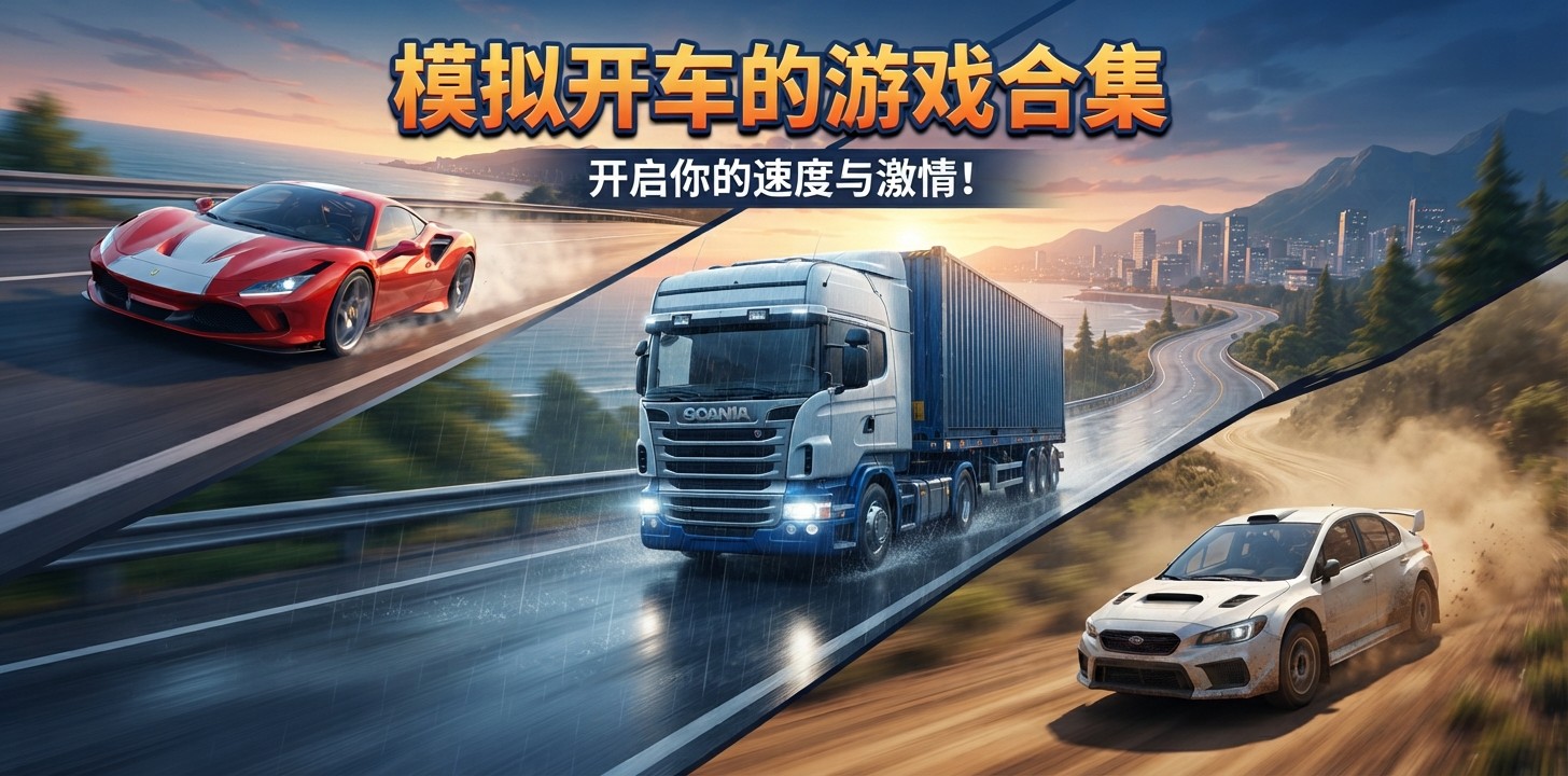 模拟开车的游戏合集