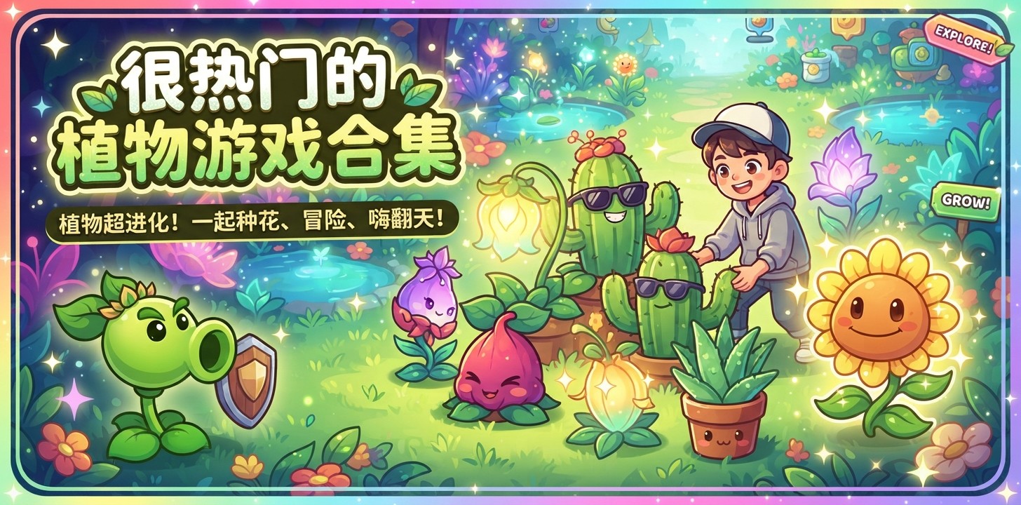 很热门的植物游戏合集