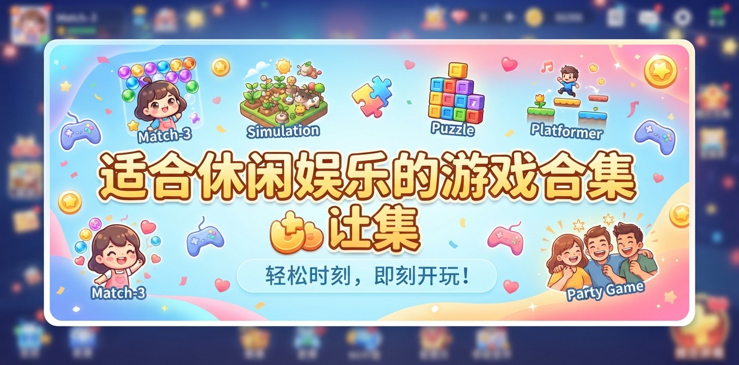 适合休闲娱乐的游戏合集