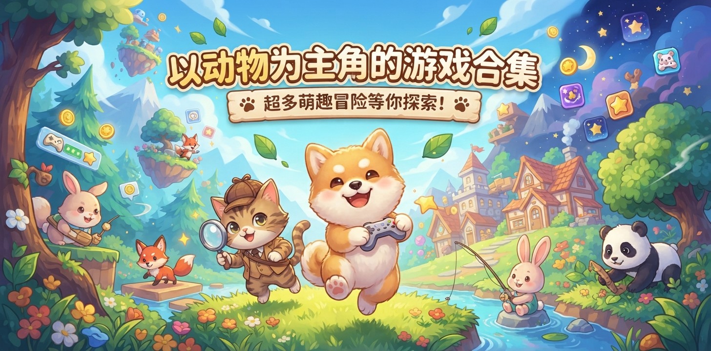 以动物为主角的游戏合集