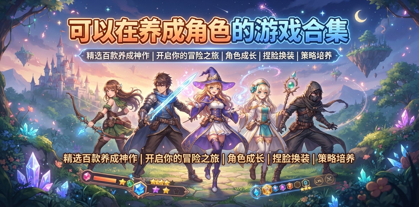可以养成角色的游戏合集