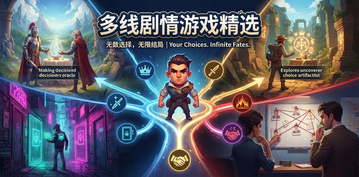多线剧情游戏精选