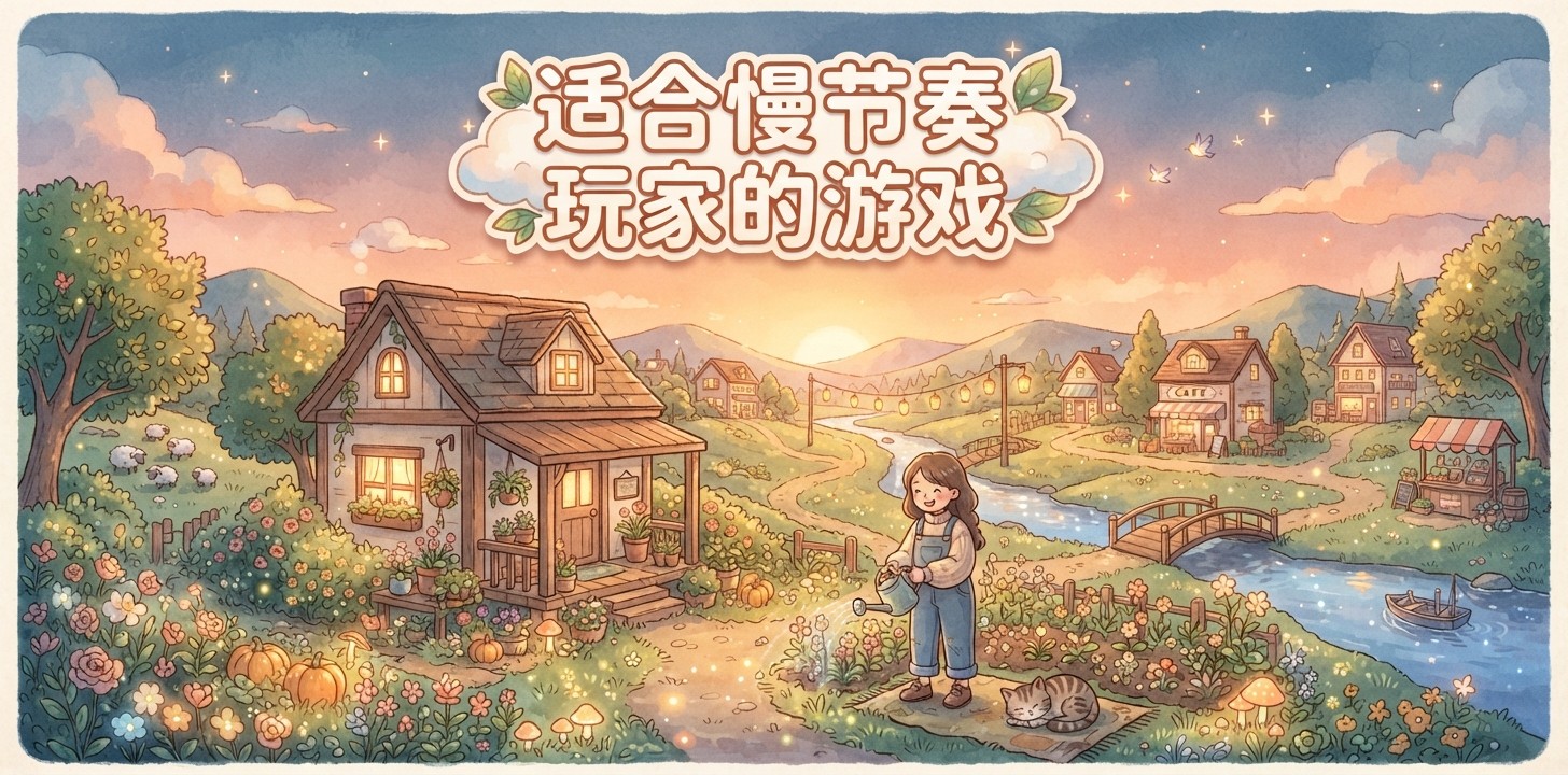 适合慢节奏玩家的游戏