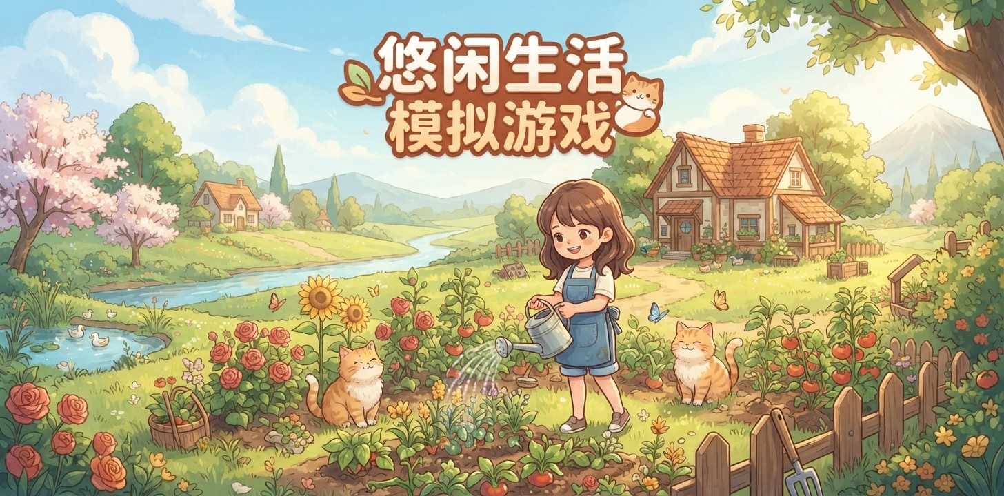 悠闲生活模拟游戏