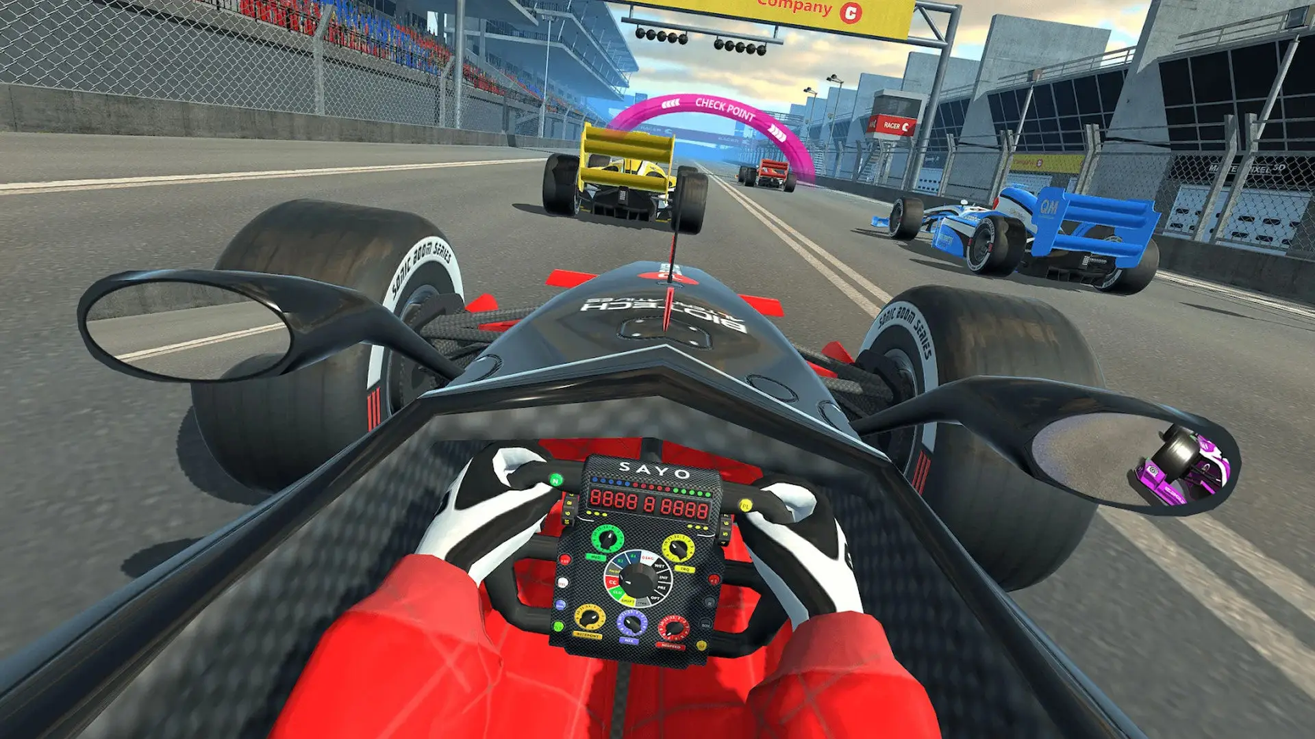 F1方程式极限赛车