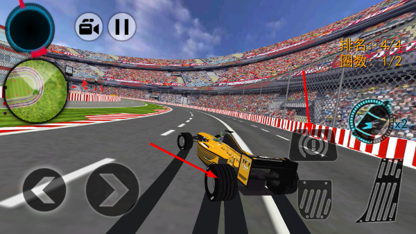 F1方程式极限赛车