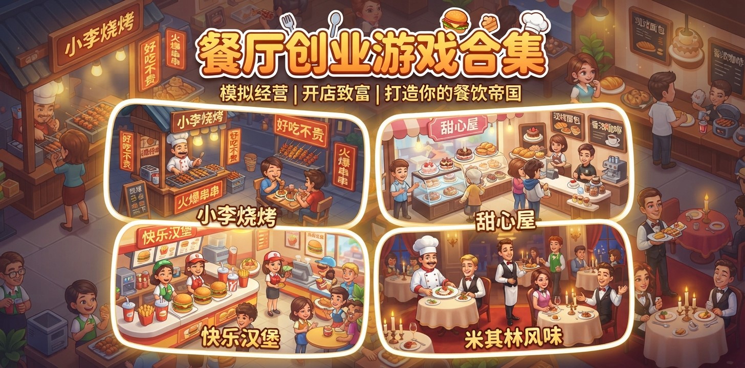 餐厅创业游戏合集