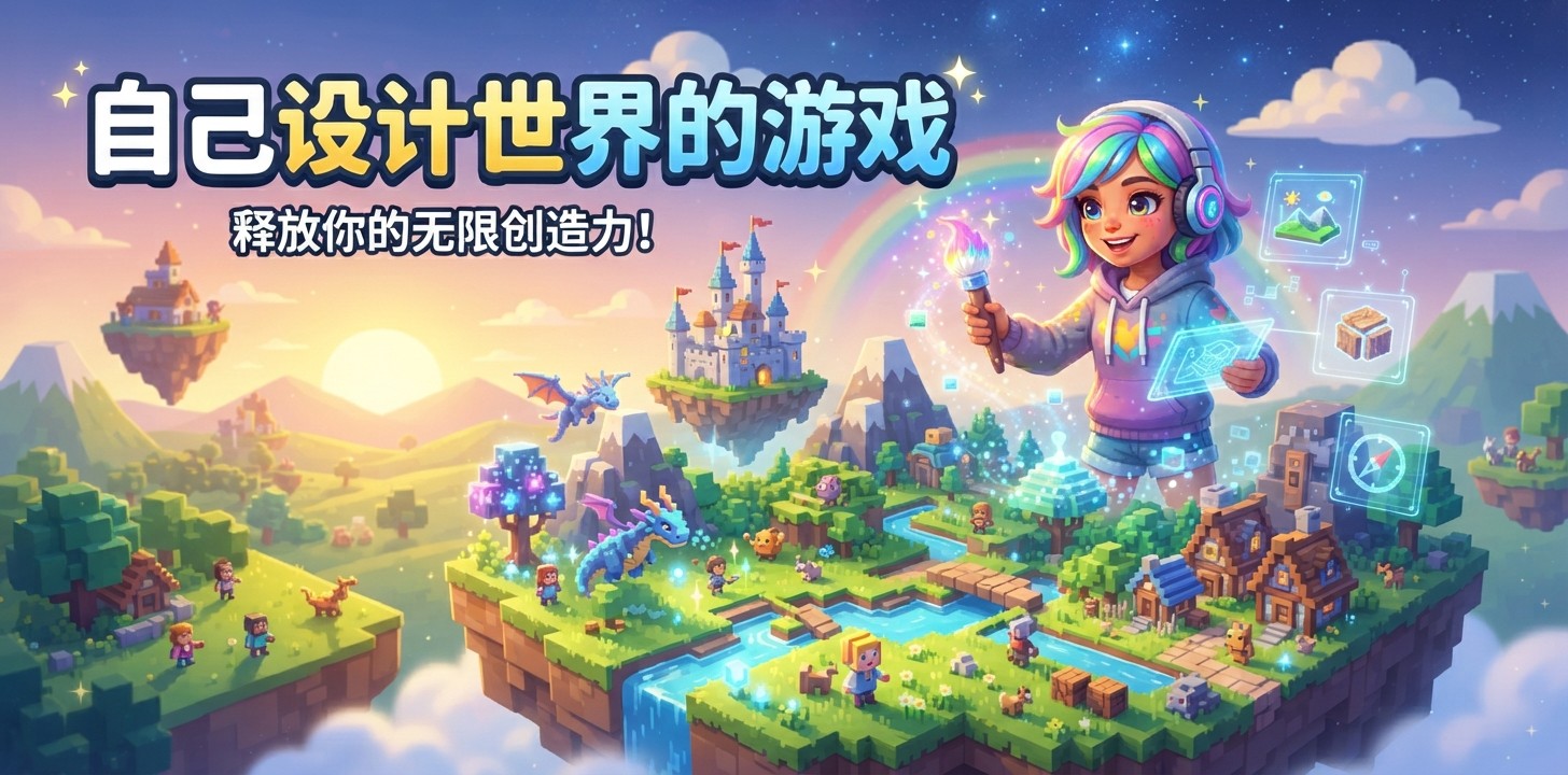 自己设计世界的游戏