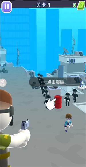 3D火柴人求生游戏