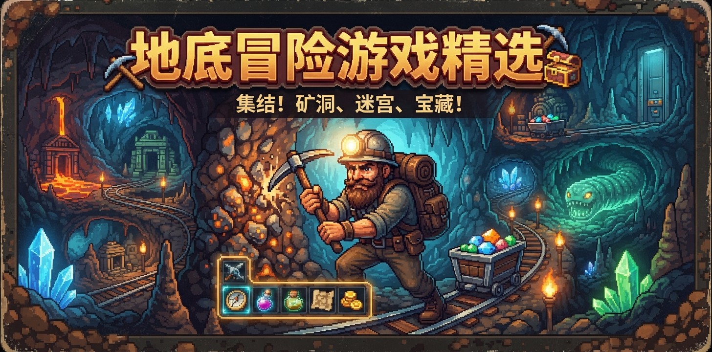地底冒险游戏精选