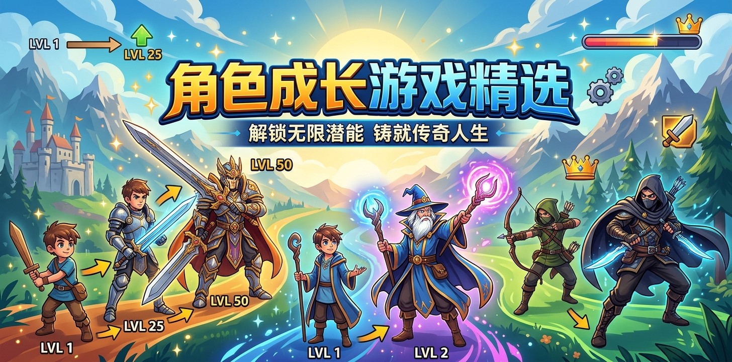 角色成长游戏精选