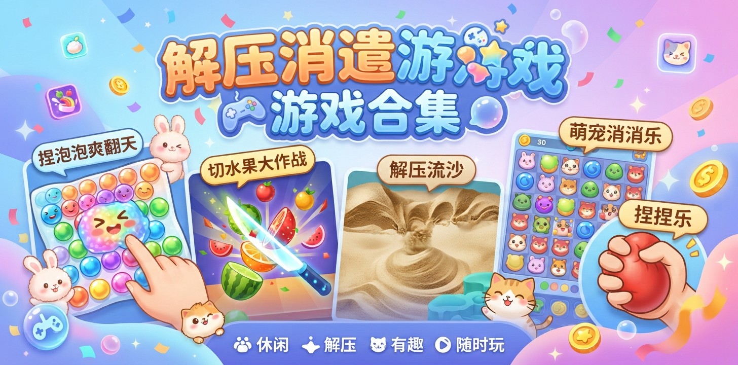 解压消遣游戏合集