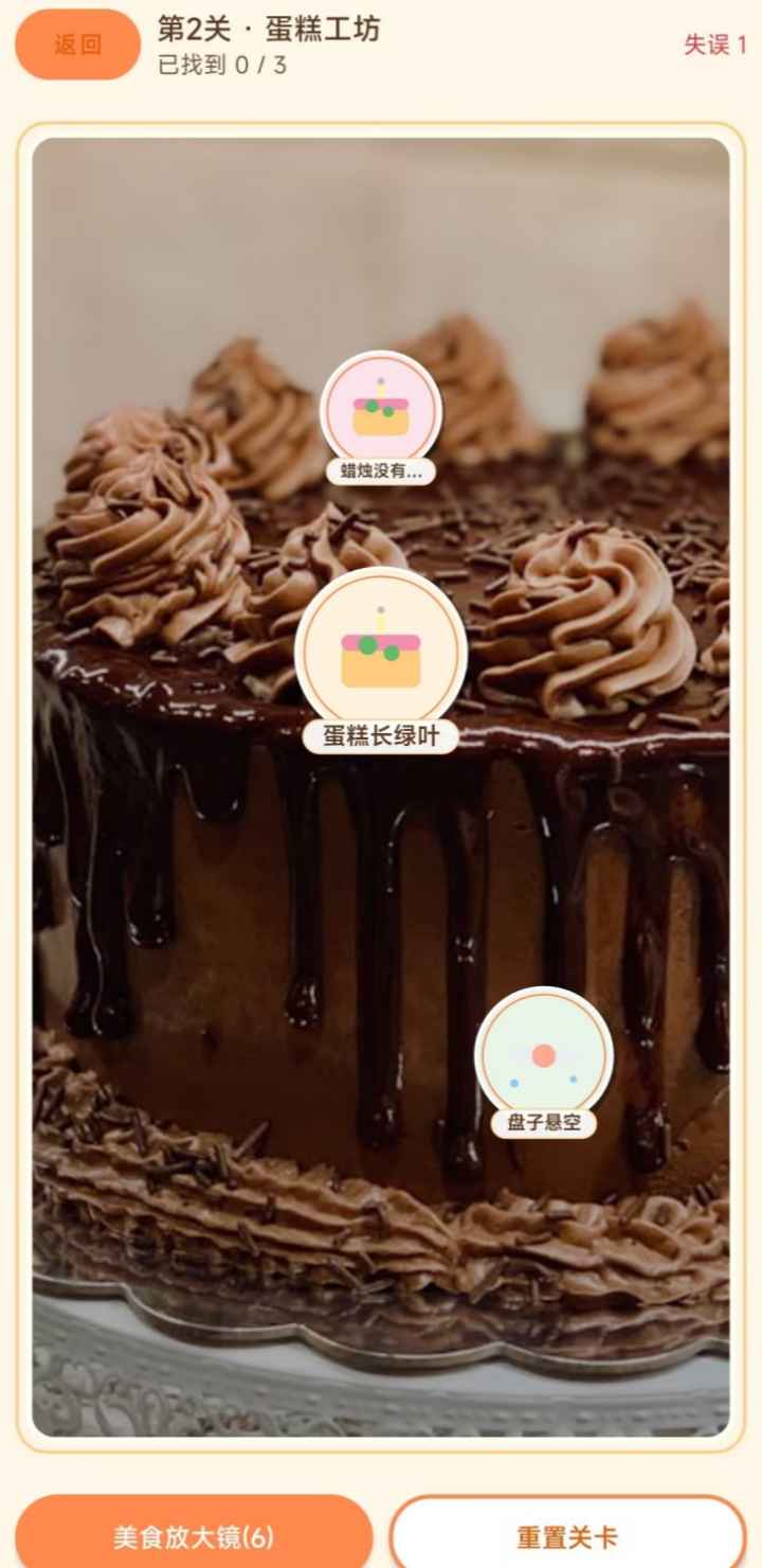美食找茬记