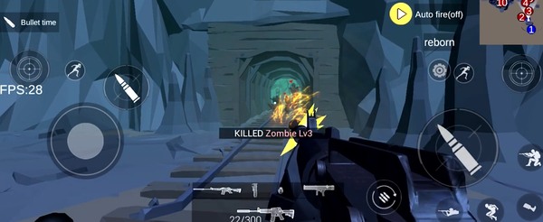Zombie Escape gun shooter game