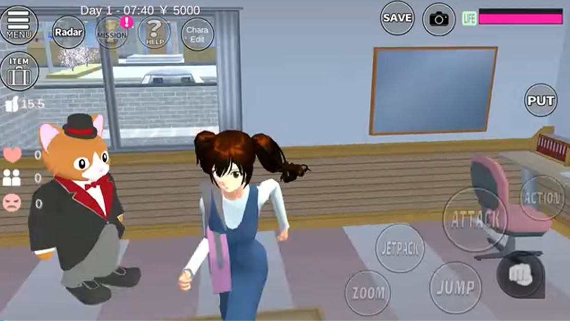 SAKURA SchoolSimulator英文版更新2024